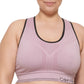Sutiã esportivo reversível Calvin Klein feminino de médio impacto marrom tamanho 3X