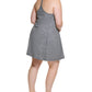 Vestido Calvin Klein Feminino com Tiras e Tintura Espacial, Preto, Tamanho 2X