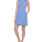 Vestido Calvin Klein Feminino com Capuz Roxo Tamanho P