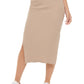 Vestido regata feminino Calvin Klein de algodão com costas nadador, marrom, tamanho pequeno, extragrande
