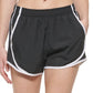 Shorts de corrida feminino Calvin Klein preto tamanho extragrande