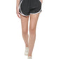 Calvin Klein Shorts de Corrida Feminino Preto Tamanho Grande