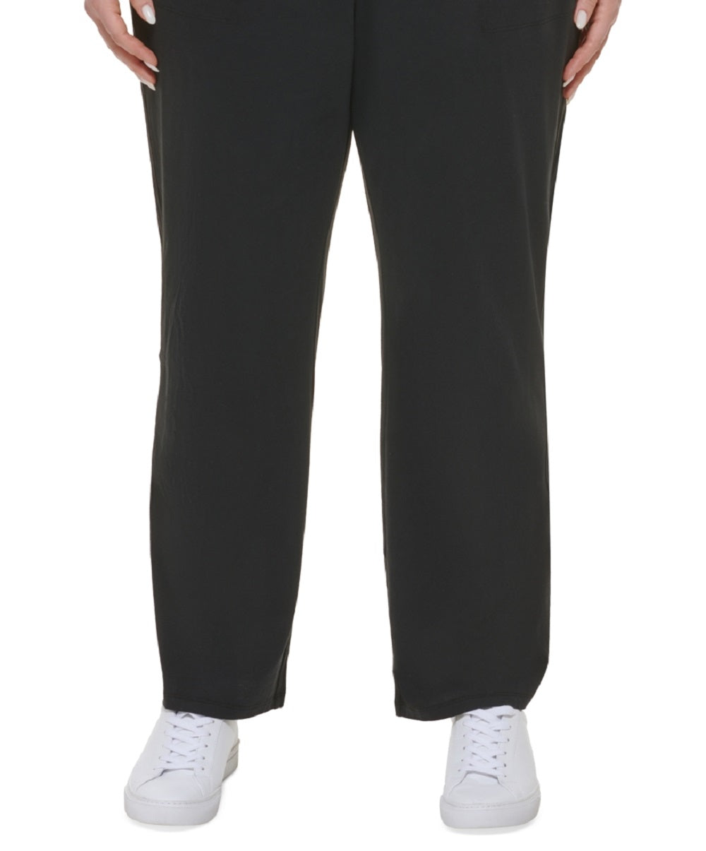 Calça Calvin Klein Feminina com Cordão Preta Tamanho 3X