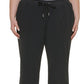 Calça Calvin Klein Feminina com Cordão Preta Tamanho 1X