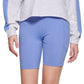 Calvin Klein Shorts Feminino Cintura Alta Ciclismo Roxo Tamanho X-S