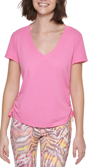 Blusa Calvin Klein Feminina Rosa Tamanho X-G