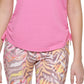 Blusa Calvin Klein Feminina Rosa Tamanho X-G