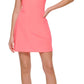 Vestido de ginástica feminino Calvin Klein Pickleball laranja tamanho pequeno