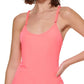 Vestido de ginástica feminino Calvin Klein Pickleball laranja tamanho pequeno