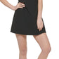 Vestido de ginástica feminino Calvin Klein Pickleball preto tamanho grande