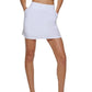 Calvin Klein Saia Curta Feminina Pickleball Branca Tamanho X-G