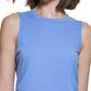 Calvin Klein Regata Feminina com Amarração Lateral e Babados Roxa Tamanho X-G