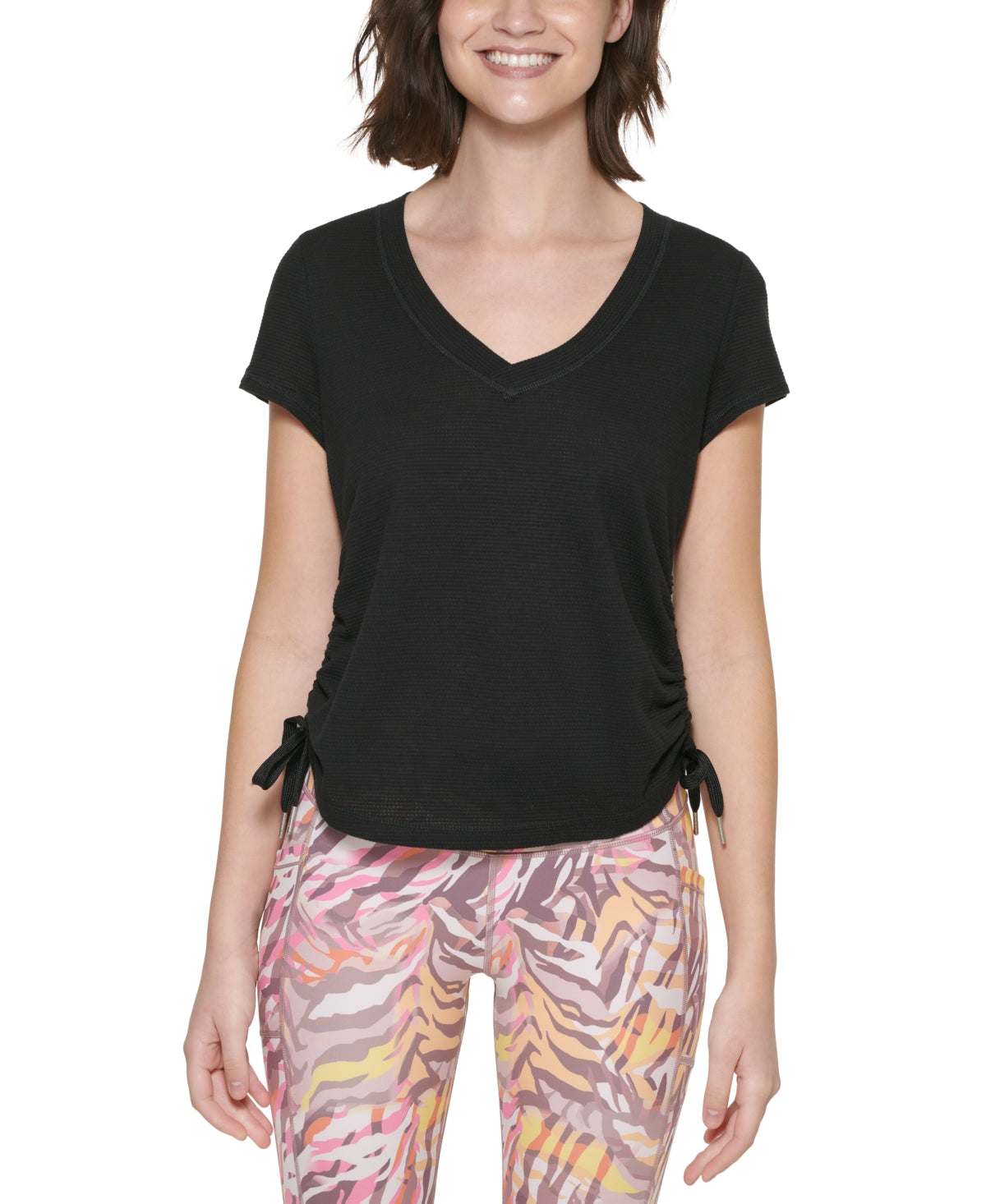 Blusa Calvin Klein Feminina Preta Tamanho X-G