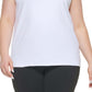 Calvin Klein Regata Fitness Feminina para Treino Branca Tamanho 1X