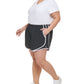 Shorts de corrida feminino Calvin Klein preto tamanho 2X