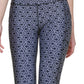 Calça legging feminina Calvin Klein estampada cintura alta 7/8 preta tamanho extragrande