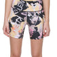 Calvin Klein Shorts Feminino Estampado com Bolso Lateral e Ciclismo Preto Tamanho Médio