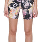 Calvin Klein Shorts Feminino Estampado com Bolso Lateral e Ciclismo Preto Tamanho Médio