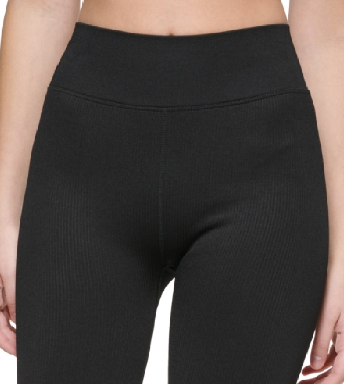 Calvin Klein Shorts Feminino Cintura Alta Preto Tamanho Médio