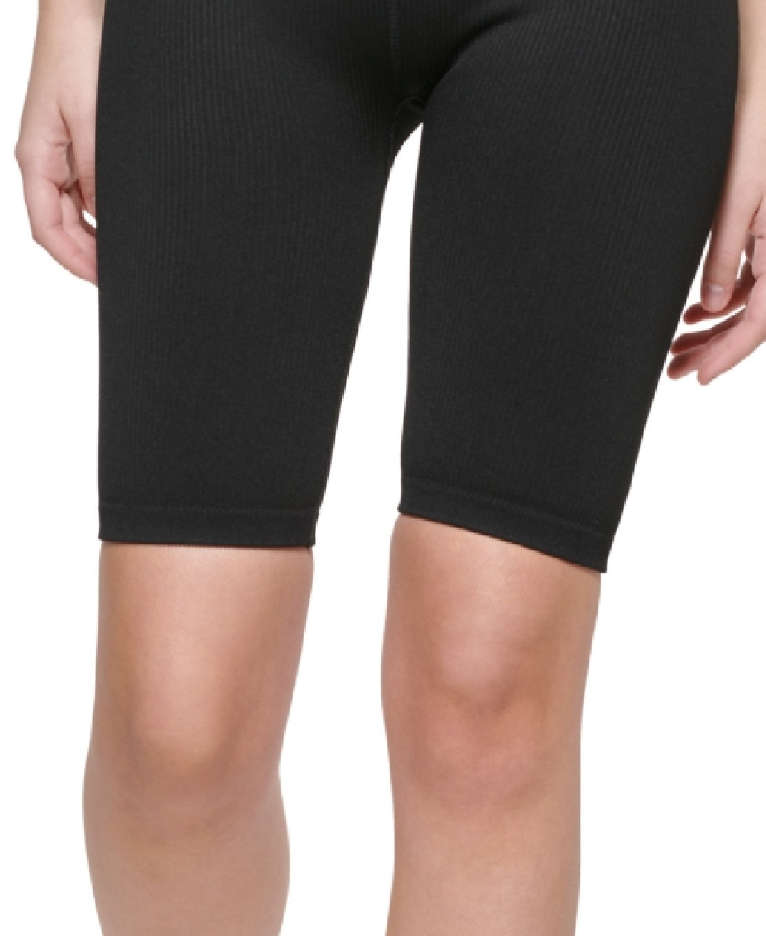 Calvin Klein Shorts Feminino Cintura Alta Preto Tamanho Médio