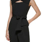 Macacão curto Calvin Klein feminino Twisted preto tamanho 10 Petite