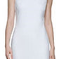 Vestido Calvin Klein Feminino com Decote Redondo Branco Tamanho 12