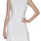 Vestido Calvin Klein Feminino Midi Alto Baixo Branco Tamanho 4