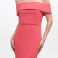 Vestido tubinho tomara que caia Calvin Klein feminino rosa tamanho 10