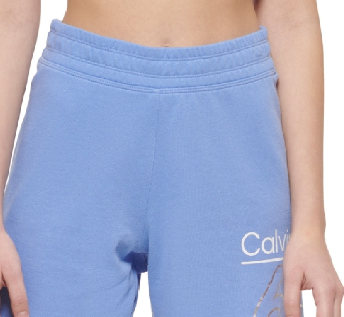 Calvin Klein Shorts Feminino Cintura Alta Roxo Tamanho P