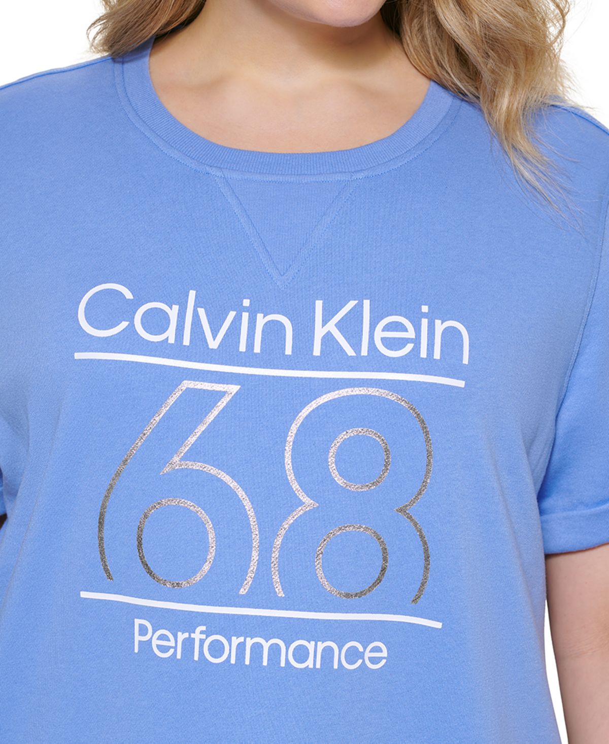 Calvin Klein Vestido Terry Sneaker Feminino Roxo Tamanho 3X