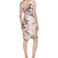 Vestido Calvin Klein Feminino com Lantejoulas e Costas Decote Rosa Tamanho 10