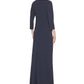 Vestido envelope falso Calvin Klein feminino, azul, tamanho 4