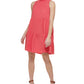 Vestido Calvin Klein Feminino Sem Mangas Rosa Tamanho 14