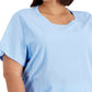 Blusa Calvin Klein Feminina Cintada com Costura Lateral Azul Tamanho 0X
