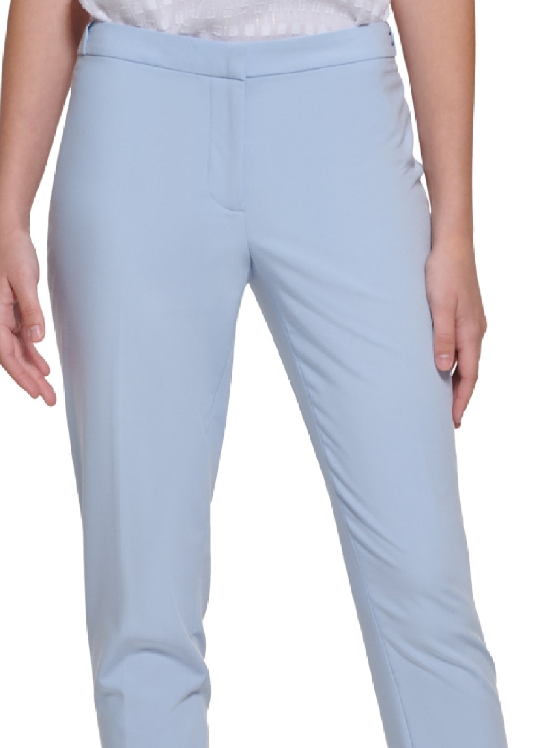 Calça Calvin Klein Lux Highline Feminina Azul Tamanho 12 Petite