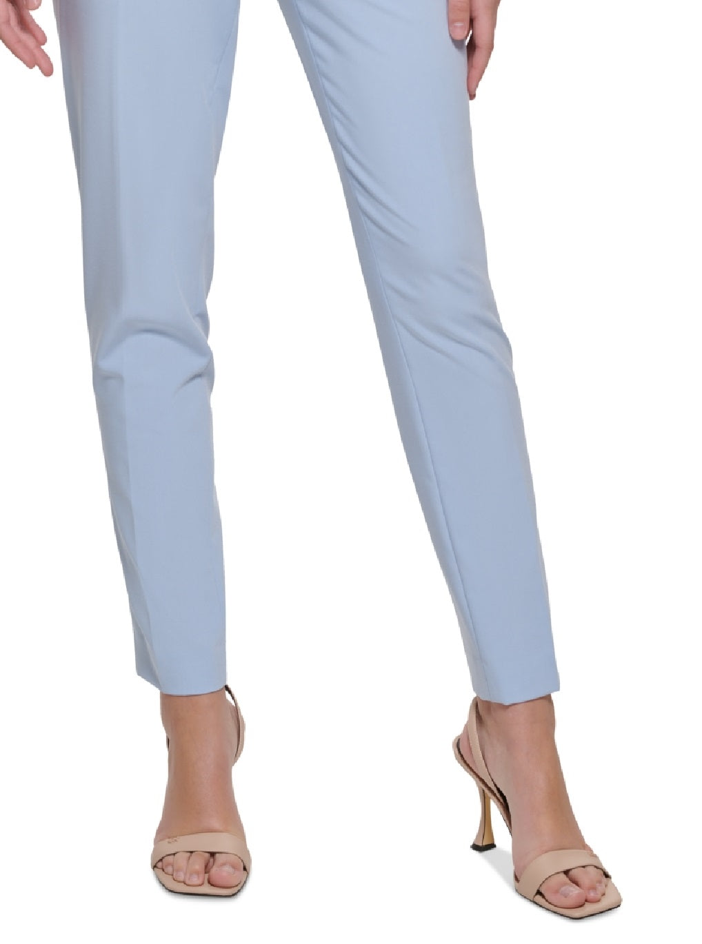 Calça Calvin Klein Lux Highline Feminina Azul Tamanho 12 Petite