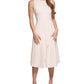 Vestido Calvin Klein Feminino Assimétrico A-Line Rosa Tamanho 4