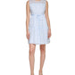 Vestido Calvin Klein Xadrez Feminino A-Line Azul Tamanho 16
