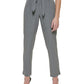 Calça Calvin Klein Feminina Cintura Amarrada Cinza Tamanho Médio