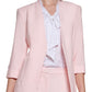 Calvin Klein Blazer Feminino Manga 3/4 Frente Aberta Rosa Tamanho 6 Petite
