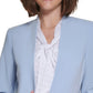 Calvin Klein Blazer Feminino Manga 3/4 Frente Aberta Azul Tamanho 12 Petite
