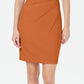 Vestido tubinho sem mangas Starburst feminino Calvin Klein laranja tamanho 2