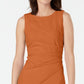 Vestido tubinho sem mangas Starburst feminino Calvin Klein laranja tamanho 2