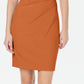 Vestido tubinho sem mangas Starburst feminino Calvin Klein laranja tamanho 2