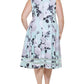 Vestido Calvin Klein Feminino Estampa Floral Illusion Hem Azul Tamanho 20W