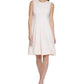 Vestido Calvin Klein Scuba Crepe Feminino A Line Rosa Tamanho 12 Petite