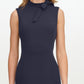 Vestido Calvin Klein Feminino Azul Tamanho 6 Petite