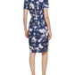 Vestido tubinho estampado Calvin Klein feminino azul tamanho 6 Petite