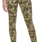 Calça Calvin Klein Feminina Estampada em Sarja de Algodão Verde Tamanho 8