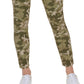 Calça Calvin Klein Feminina Estampada em Sarja de Algodão Verde Tamanho 8